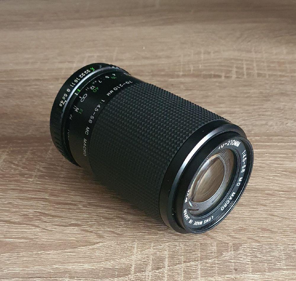 obiectiv Exakta 70-210mm 1:4.5-5.6 MC Macro (Pentax K), optional filtre