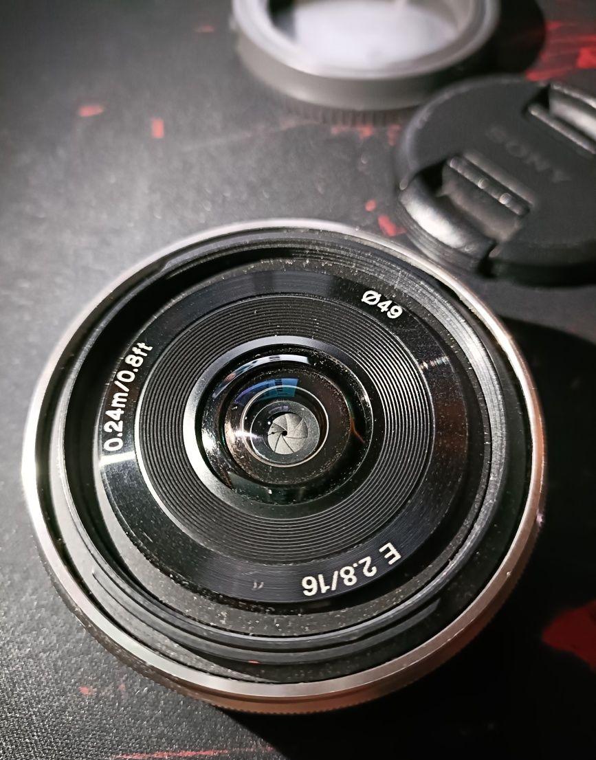 Obiectiv Sony E 16mm f2.8 impecabil