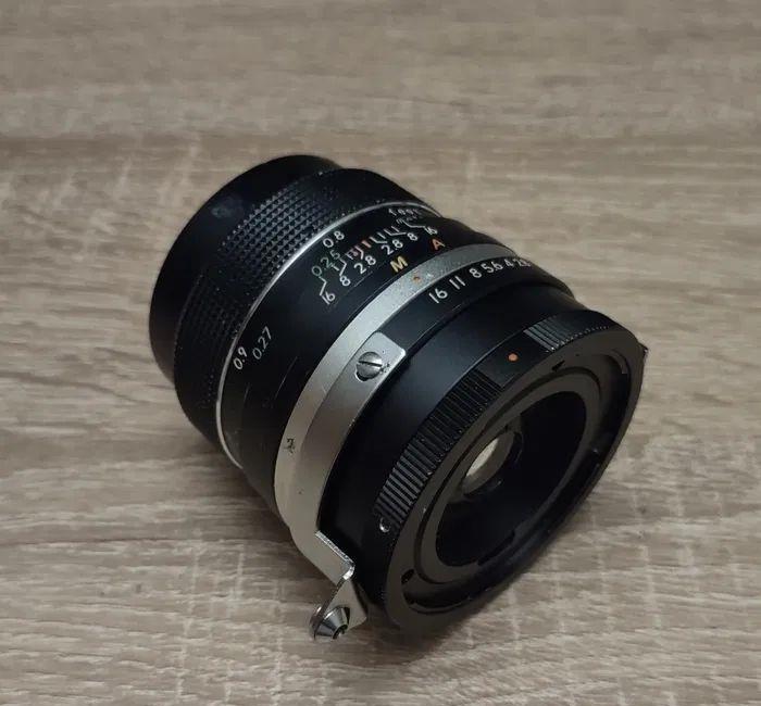 obiectiv vintage Super Carenar 35mm 1:2.8 (Miranda dual mount)