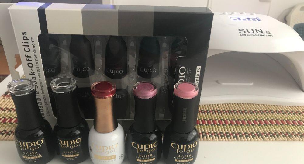 Ocazie!!!! VAND CUPIO KIT NOU - manechiura/pedichiura semipermanenta