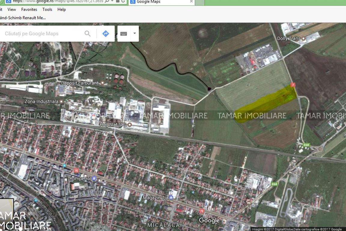 !!! OCAZIE Vand Teren Intravilan 2,2 Hectare in Arad Centura Nord !!!