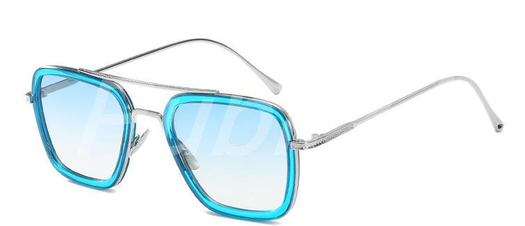 Ochelari de soare Tony Stark - Iron Man - Avenegers - Albastri