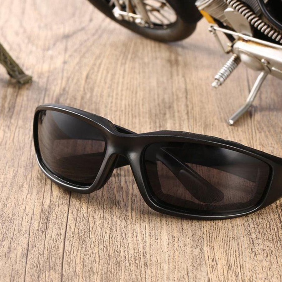 Ochelari moto chopper lentila negru sau galben .