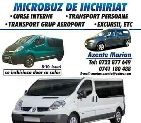 Ofer Servicii Ireprosabile de Transport Persoane si Inchiriere Auto 24 / 24 H