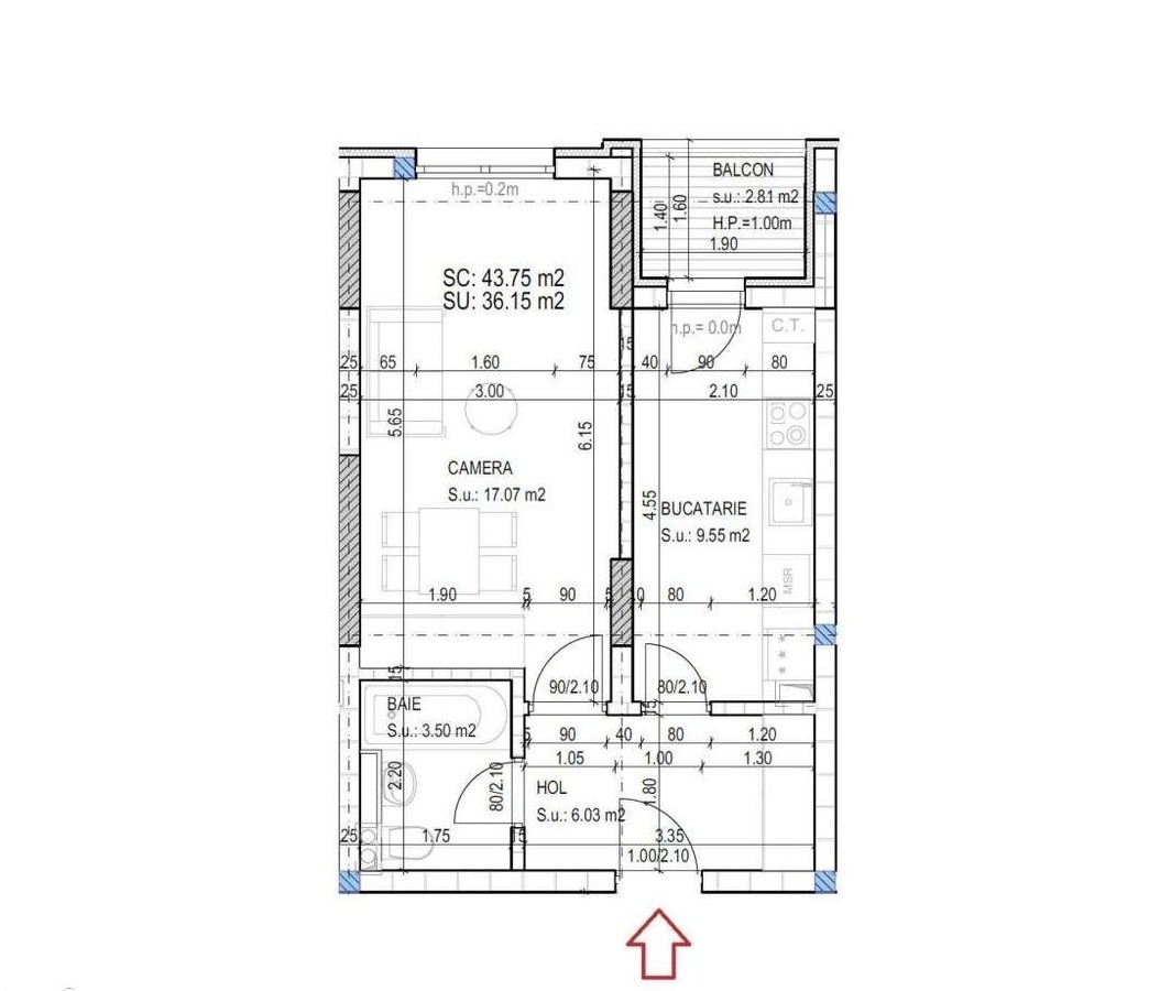 Oferta Garsoniera Titan  / Bloc Nou Parc /  Ideala Investitie / Chirie