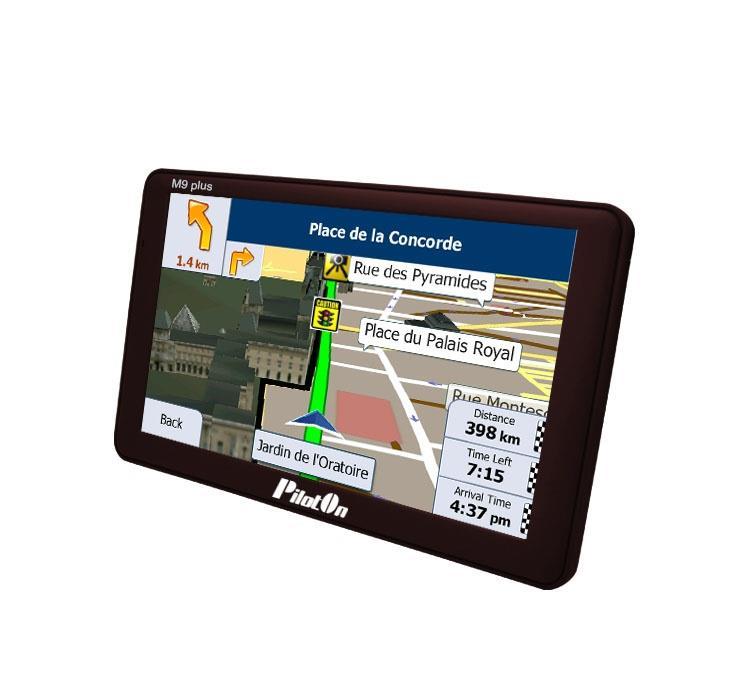 oferta - gps sistem de navigatie piloton m9plus 8gb - discount 10 lei inclus