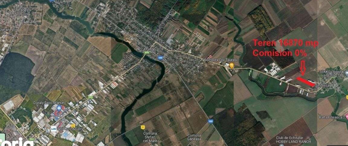 Oferta Vanzare Teren Afumati - Ganeasa - E85
