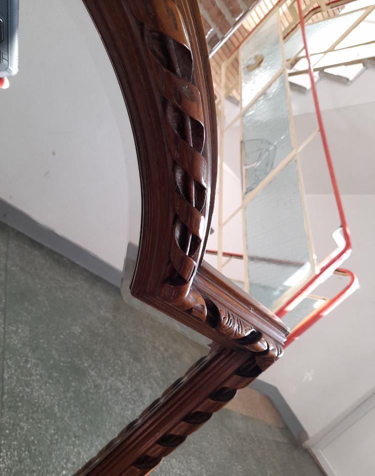 oglinda cristal rama sculptata stejar