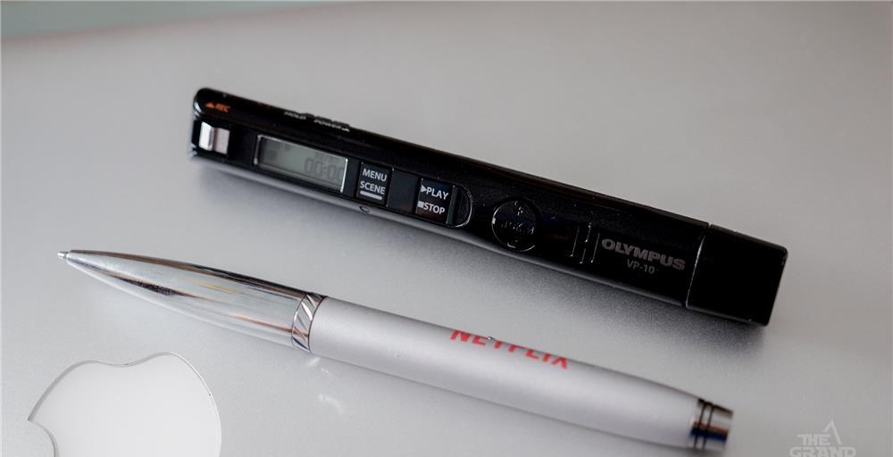 Olympus VP10 reportofon pix / stilou ultima generatie ultra slim dictafon usor de ascuns