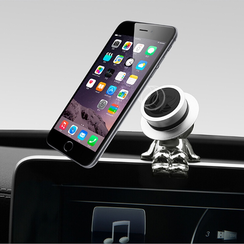 OMUOrnament suport telefon magnetic negru