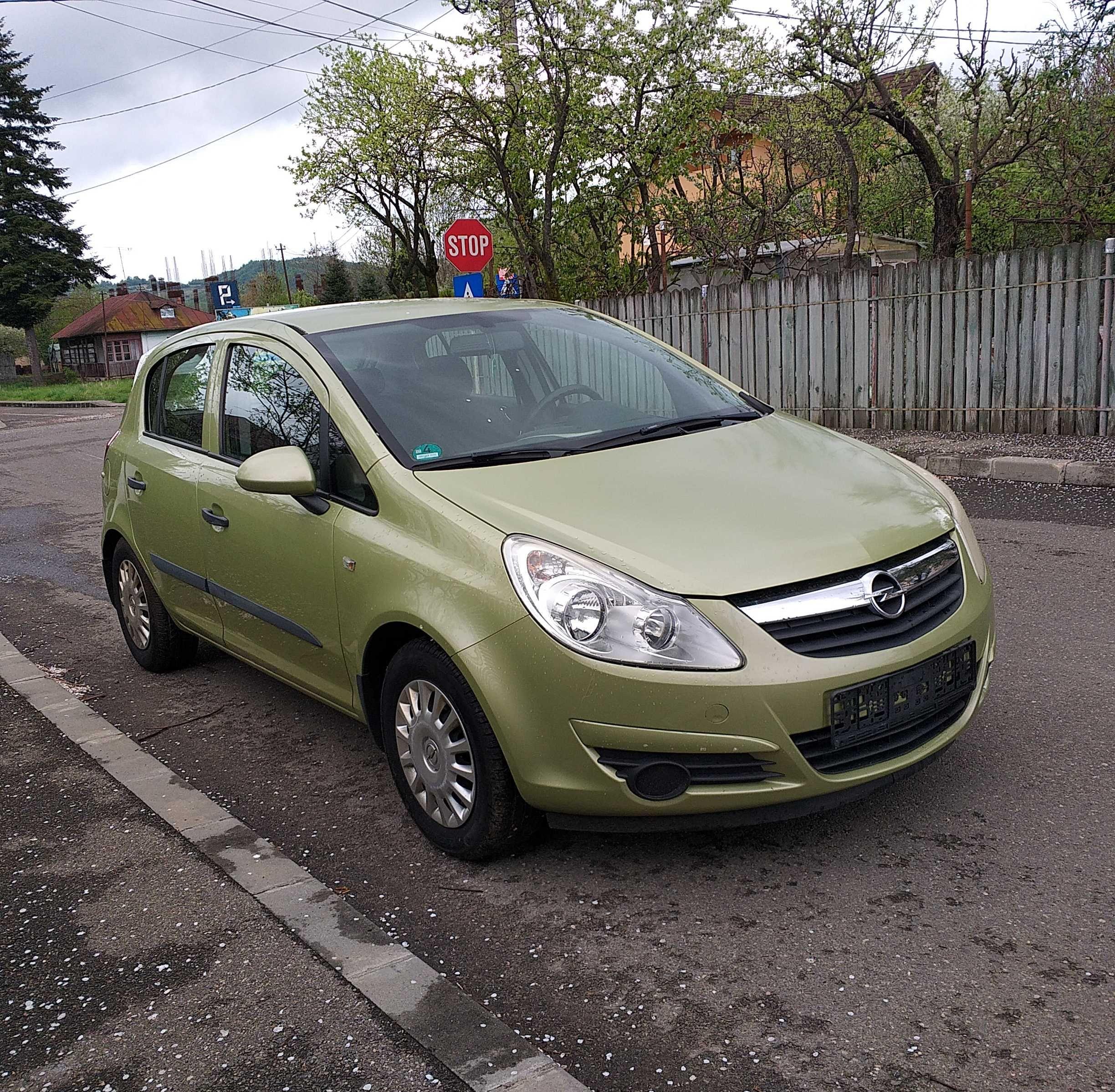 Opel Corsa D benzina , an 2007 ,euro 4