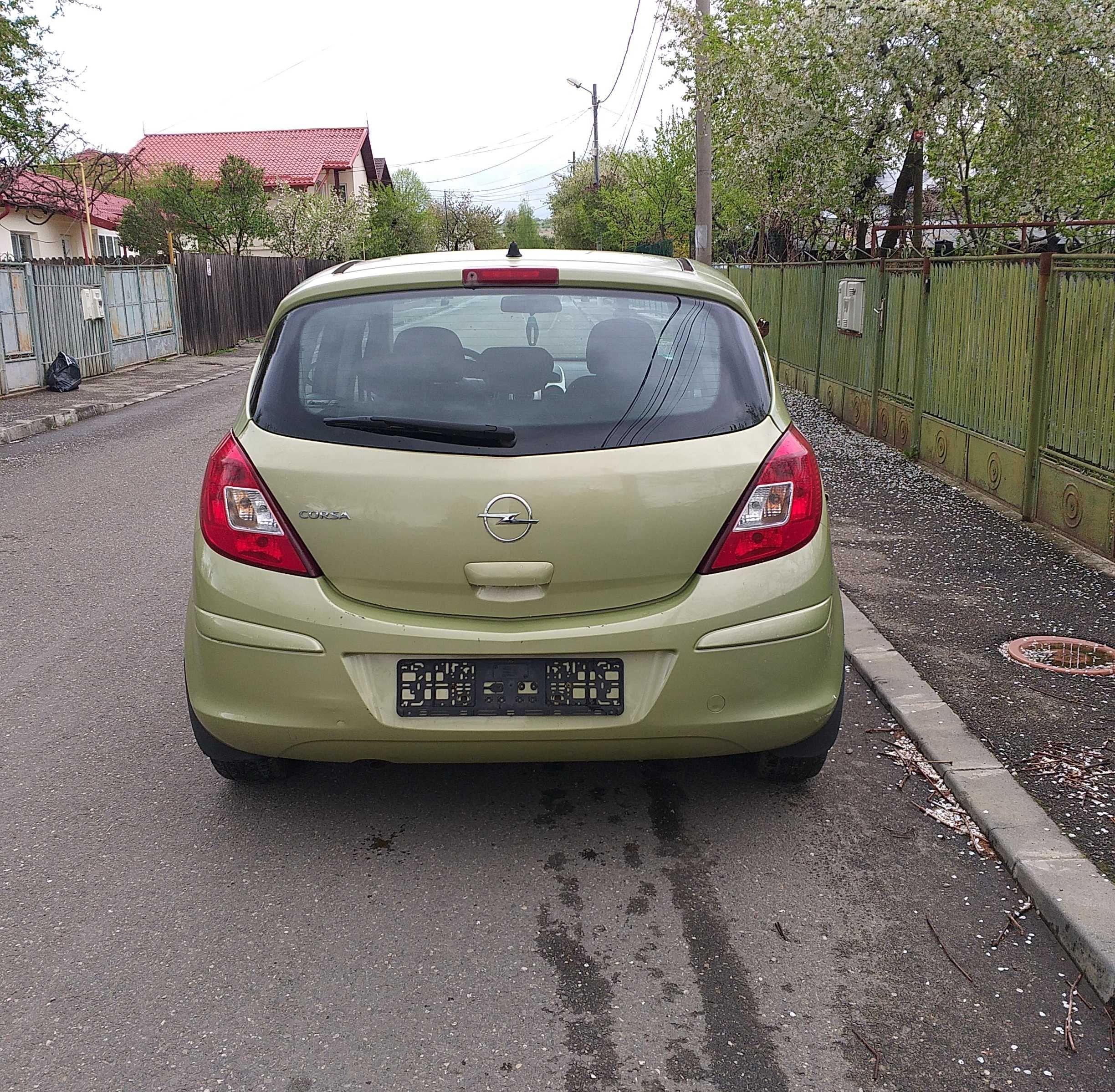 Opel Corsa D benzina , an 2007 ,euro 4