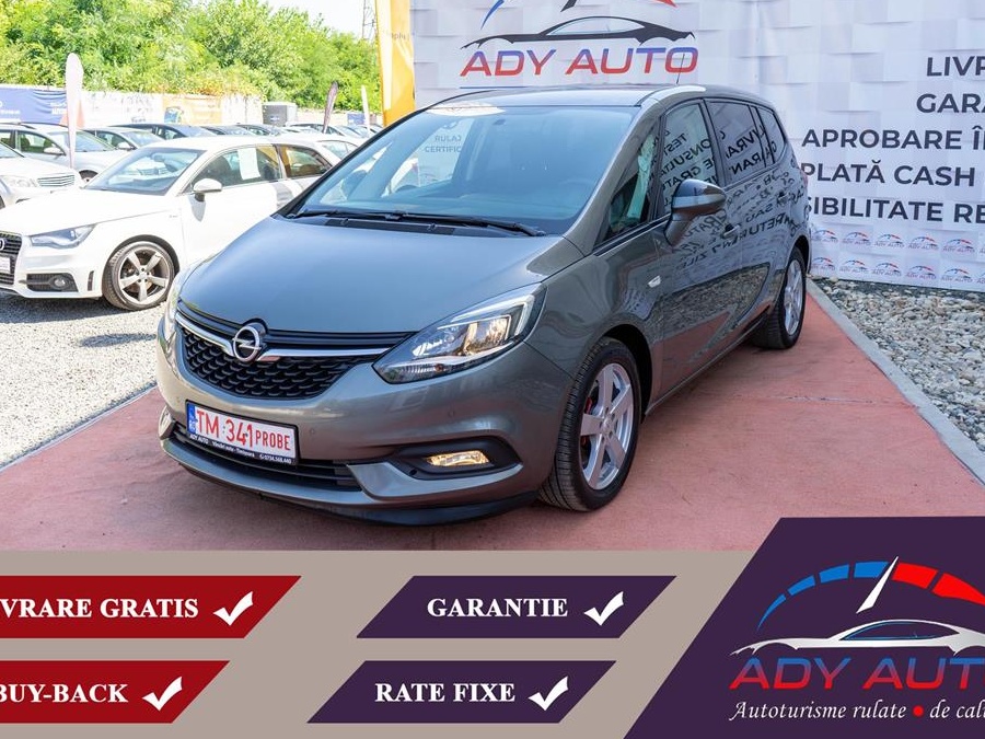 Opel Zafira . RATE FIXE.GARANTIE 12 LUNI , BUY BACK , TEST DRIVE . KM GARANTATI . LIVRARE GRATIS