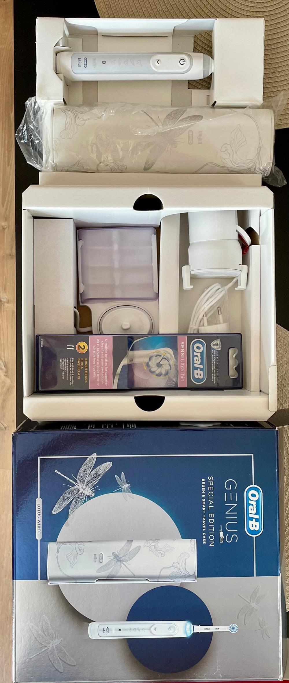 Oral B Genius 10000N Special Edition Lotus White