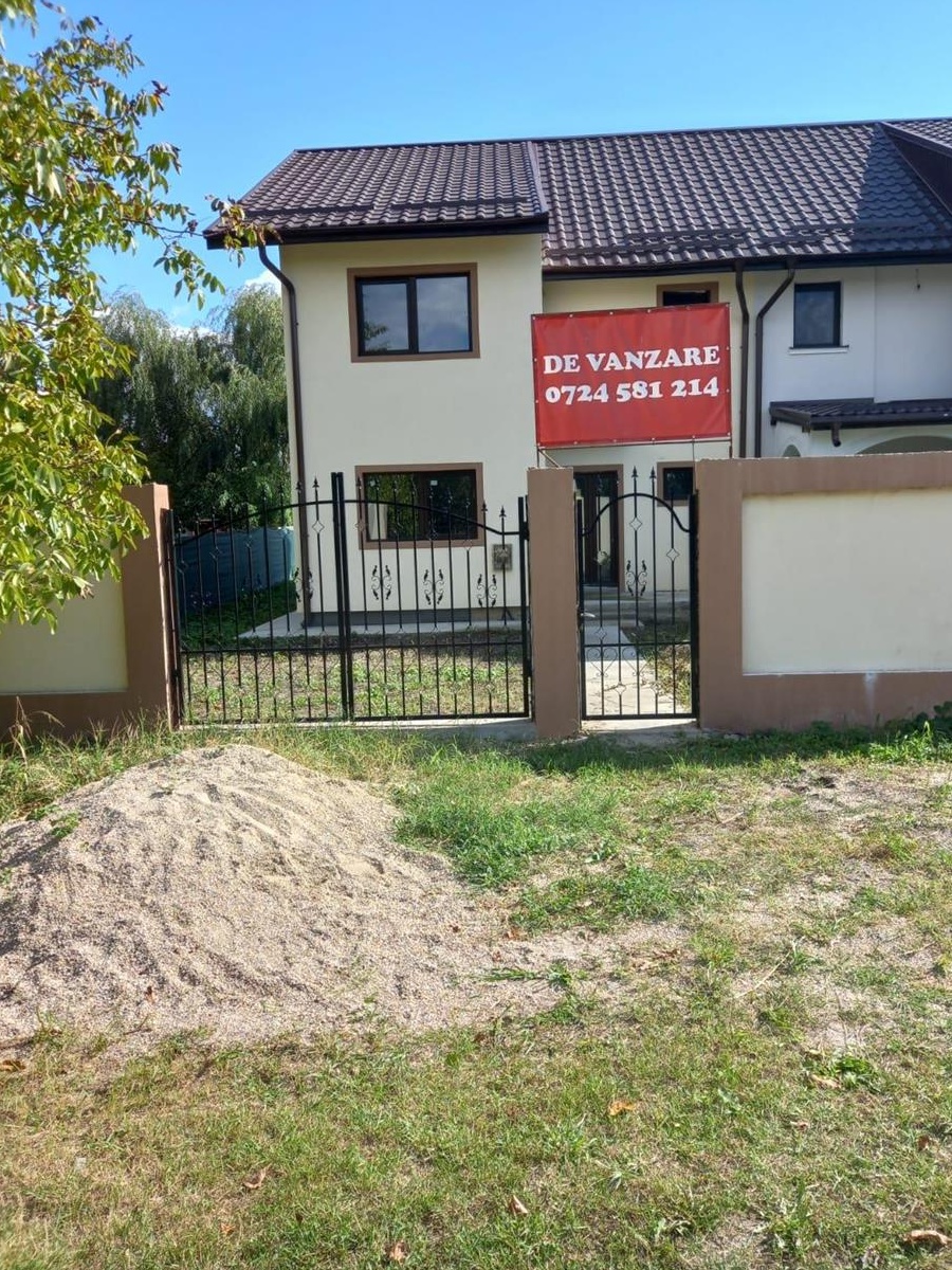 Ordoreanu   Clinceni, duplex P+1+M, 5 camere, 170mp utili, teren 500mp.