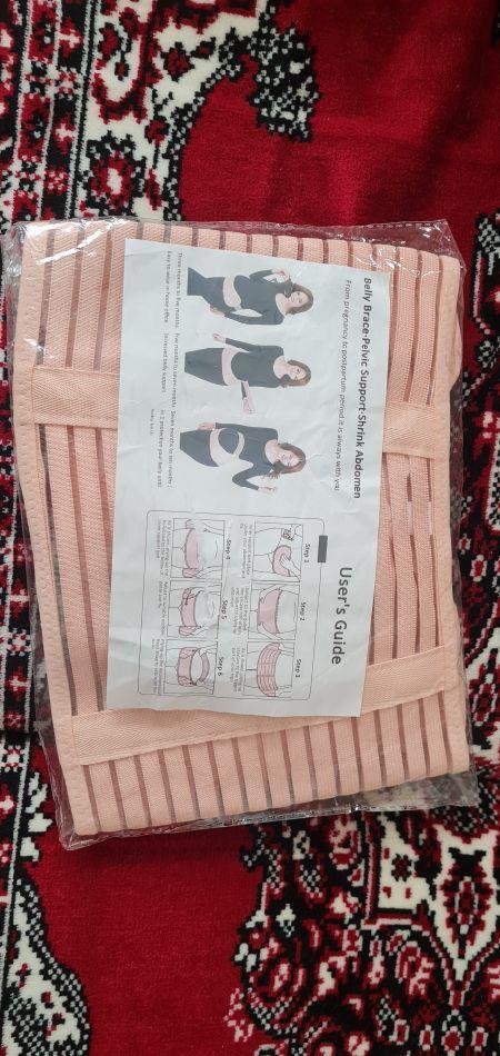 Orteză corset pentru gravide cu bandă susținere