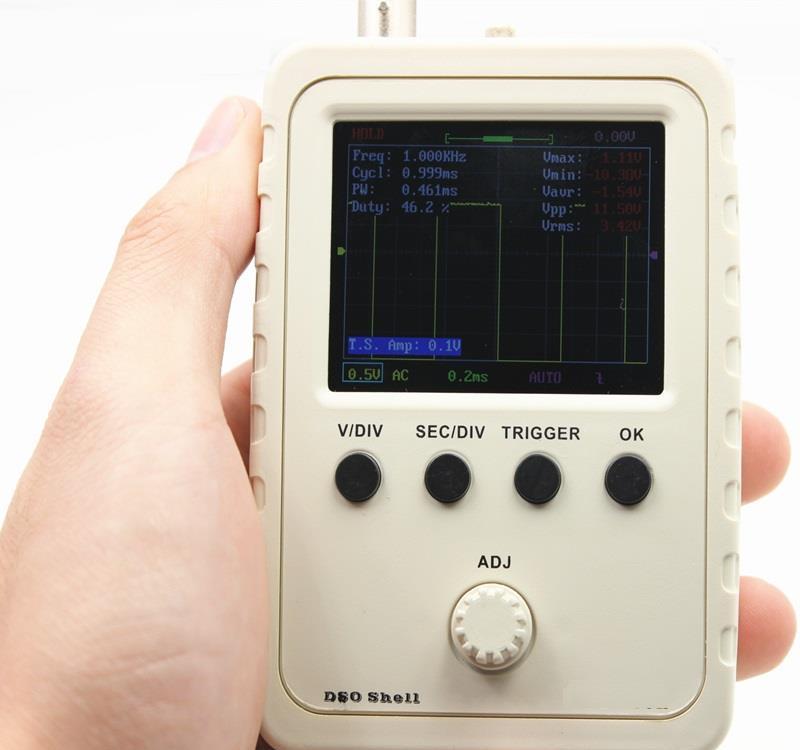 Osciloscop Digital portabil DSO150 cu sonde ecran colir