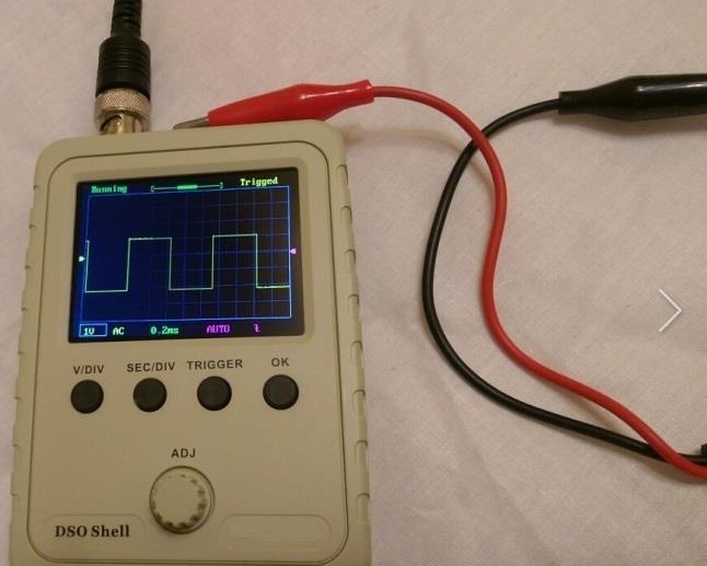 Osciloscop Digital portabil DSO150 cu sonde ecran colir