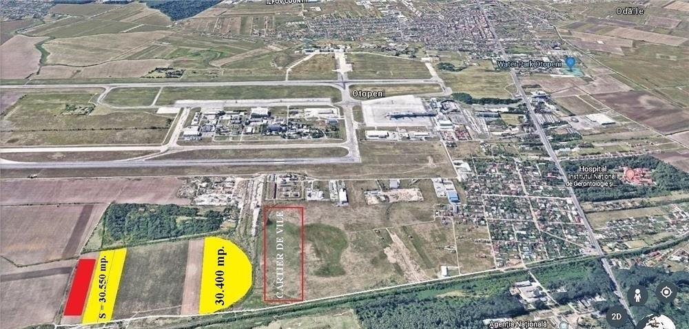 OTOPENI - Str. Drumul Garii Balotesti, 30.400 mp. teren intravilan cu pozitie deosebita