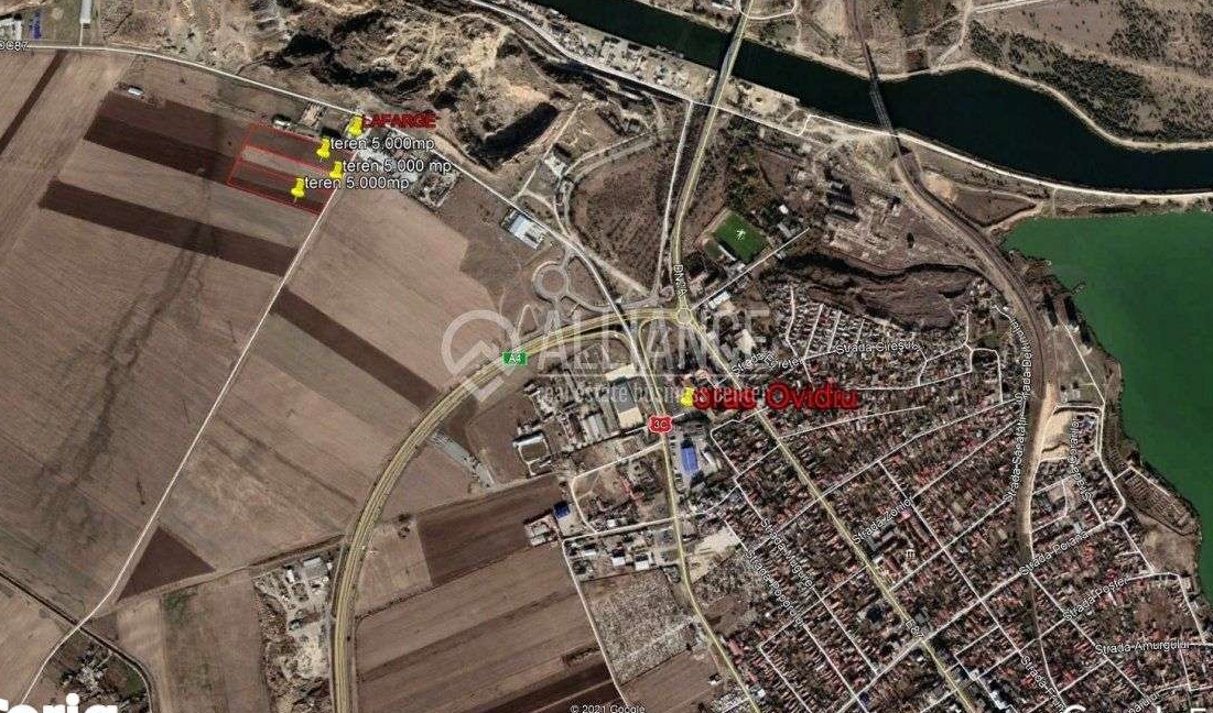 OVIDIU - LAFARGE - Teren 15.000 mp