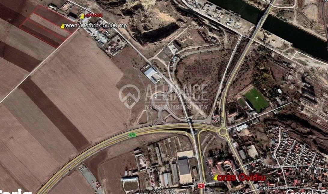 OVIDIU - LAFARGE - Teren 15.000 mp