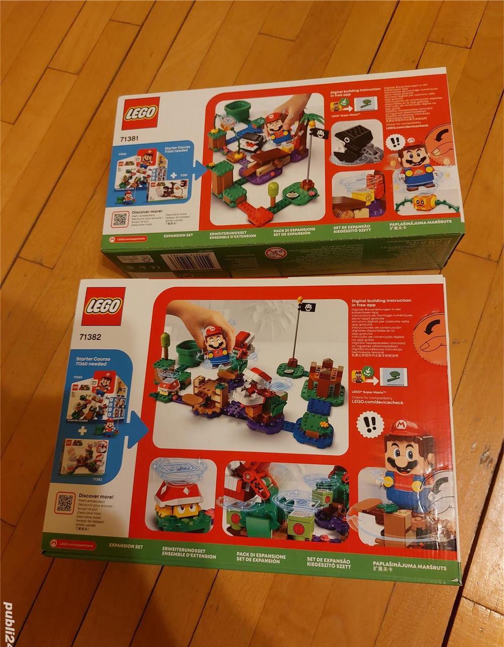 Pachet Lego Super Mario 71381 si 71382 NOI