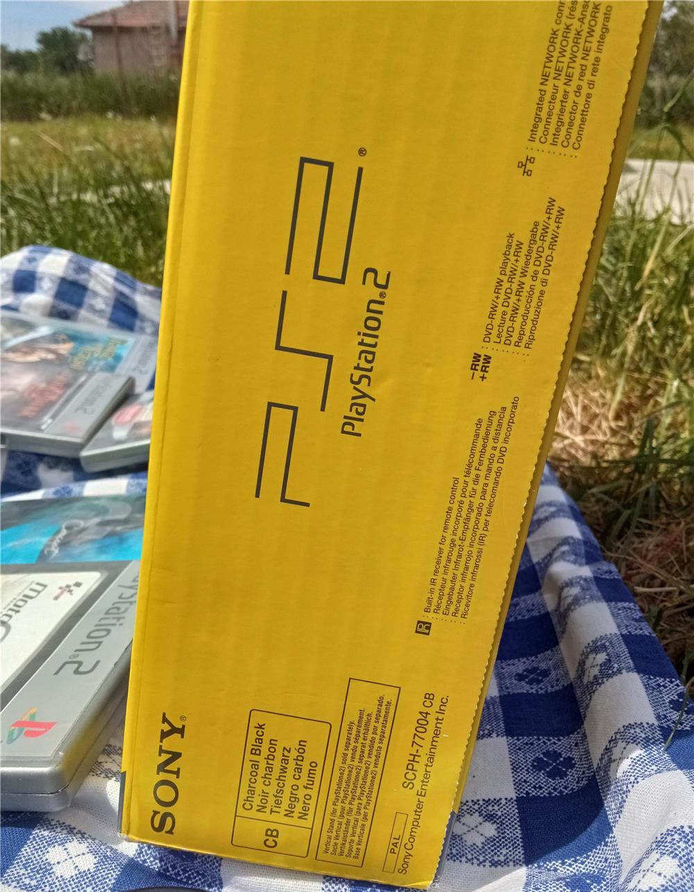 Pachet PlayStation 2 + Jocuri + Memory Card Cadou Ps2, Ps3, Ps4, Ps5