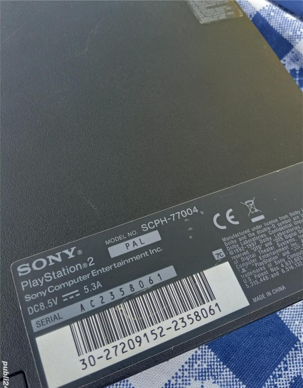 Pachet PlayStation 2 + Jocuri + Memory Card Cadou Ps2, Ps3, Ps4, Ps5