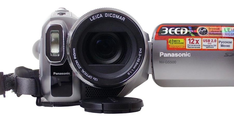Panasonic NV-GS500 - camera video - Leica - Mini DV -3CCD
