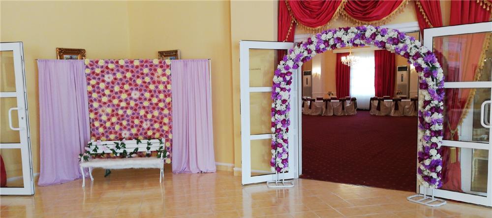 Panou floral multicolor photocorner