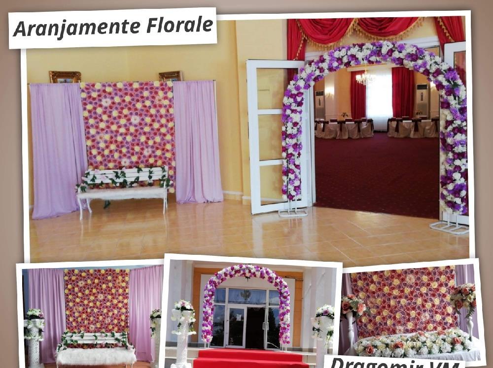 Panou floral multicolor photocorner