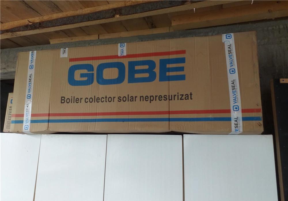 Panou solar apa calda nepresurizat 150 litri, inox