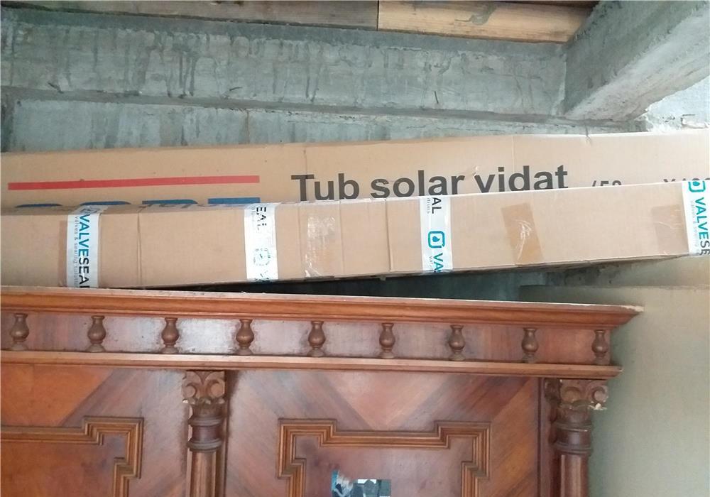 Panou solar apa calda nepresurizat 150 litri, inox