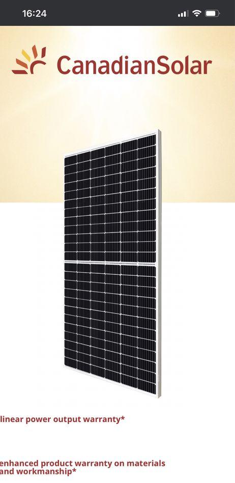 Panouri fotovoltaice Canadian solar 460wp si 595wp transport gratis