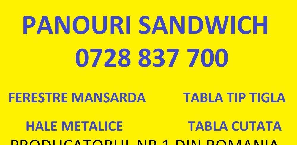 Panouri sandwich - oferta unica in Romania - Brasov