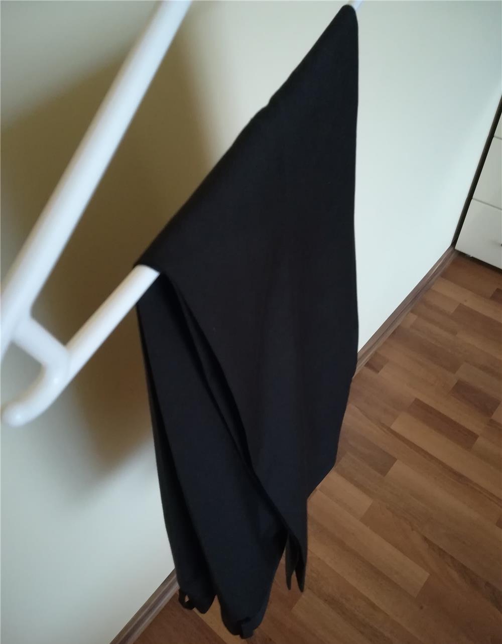 Pantaloni eleganți bărbați regular fit H&M culoare pe negru marime 54