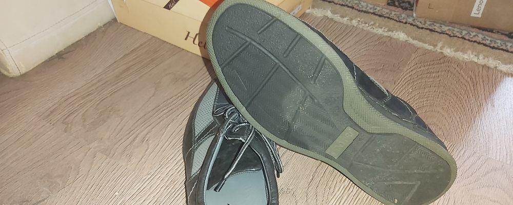 Pantofi bărbați mar.44,piele naturala anotimpul vară