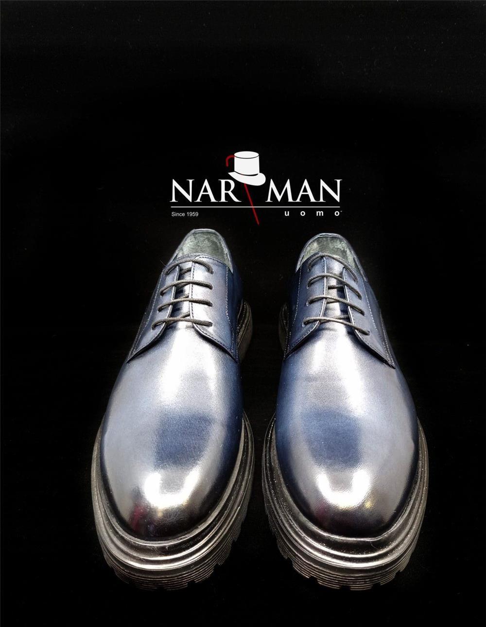 Pantofi eleganți pentru bărbați. Culoarea neagra. Marca Narman.