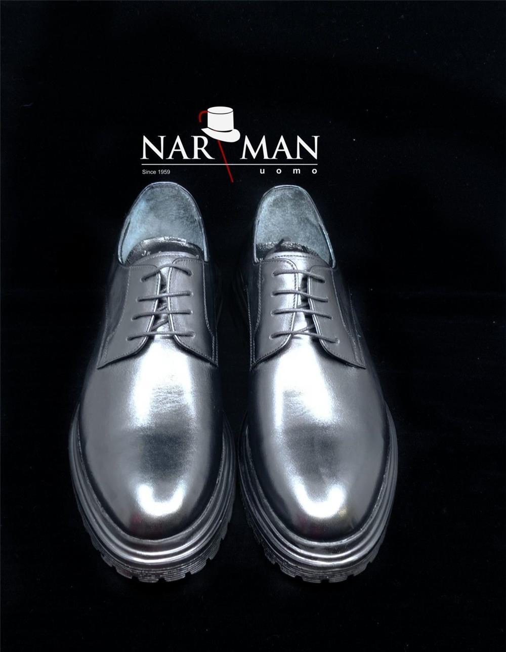 Pantofi eleganți pentru bărbați. Culoarea neagra. Marca Narman.
