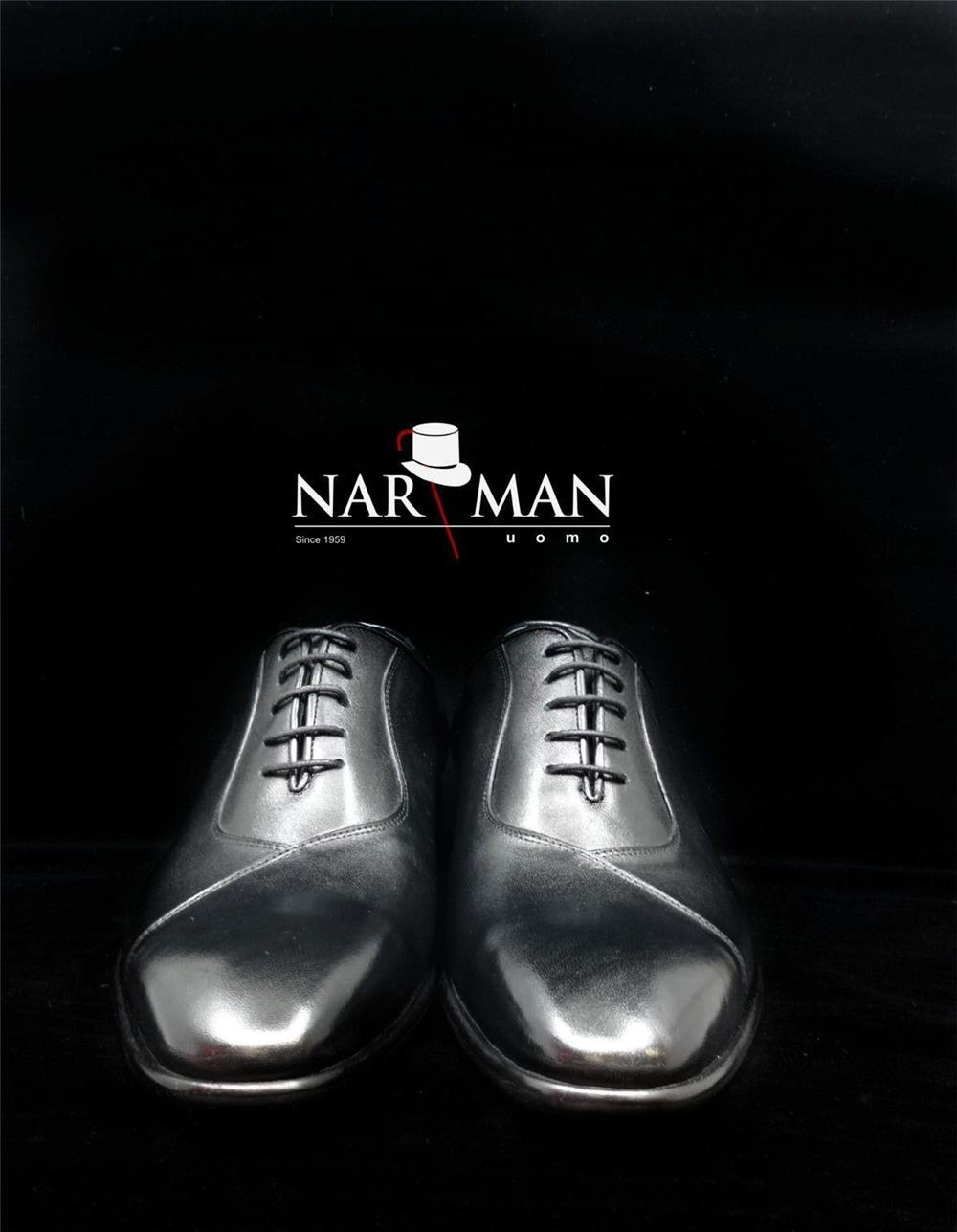 Pantofi negrii pentru bărbați. Narman Brand. Romania