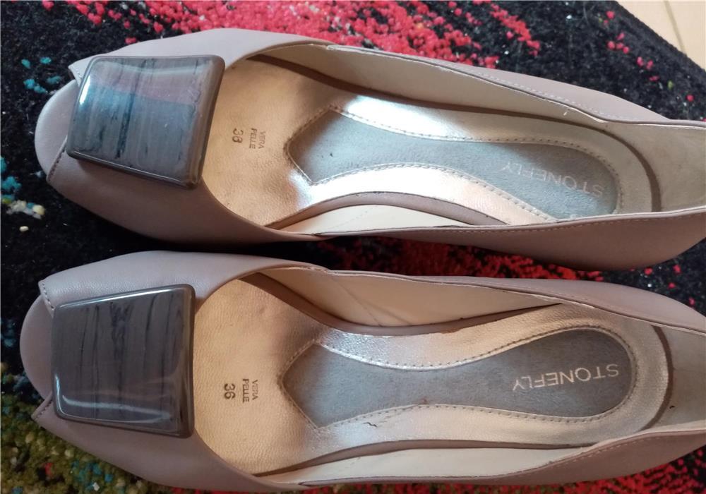 Pantofi noi, piele,. nr 36