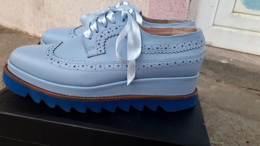 pantofi piele naturala