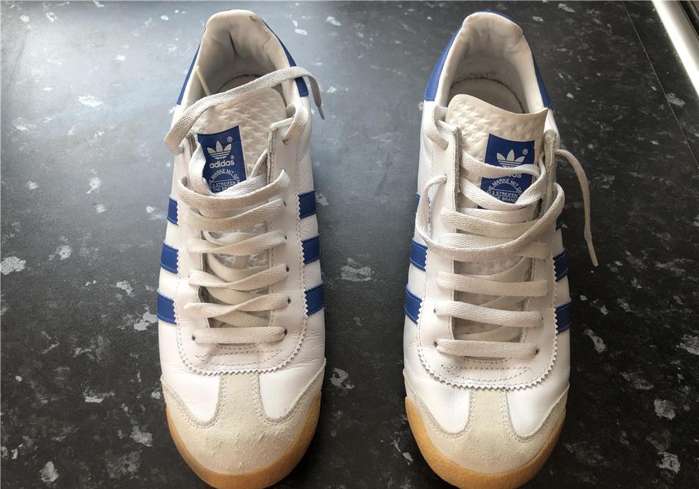 pantofi sport Adidas ROM Blue, marimea 45, stare perfecta