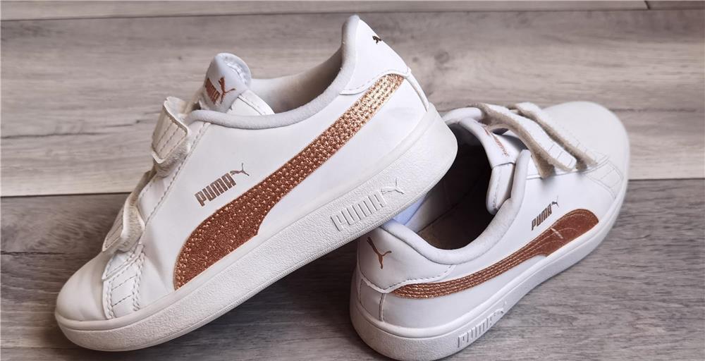 Pantofi sport (adidași) Puma Smash v2 Glitz pt. fetițe nr.33