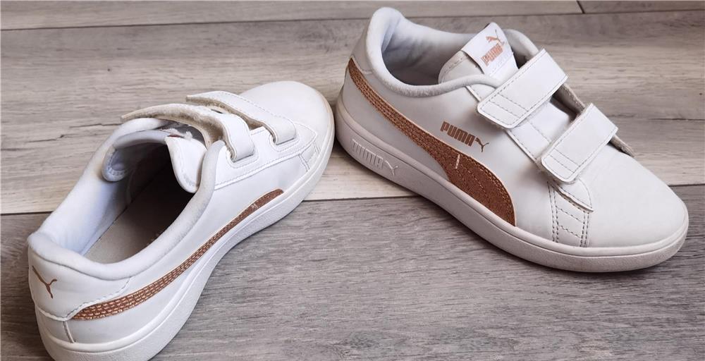 Pantofi sport (adidași) Puma Smash v2 Glitz pt. fetițe nr.33