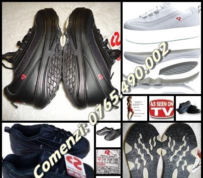 Pantofi sport talpa convexa Perfect Steps slabit reducere celulita dureri spate adidasi fiziologici
