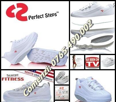 Pantofi sport talpa convexa Perfect Steps slabit reducere celulita dureri spate adidasi fiziologici
