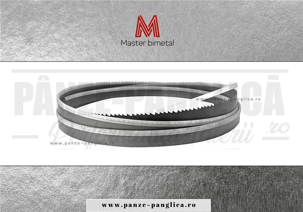 Panza banzic metal 2100x20x8/12 MASTER, fierastrau cu banda