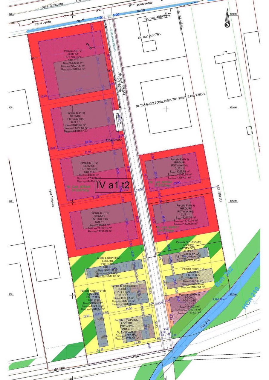 PARCELA CONSTRUCTII D+P+3E+M