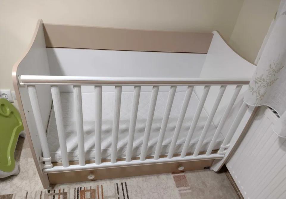 Patut bebe transformabil Lorelli Dream, 60 x 120 cm + saltea cocos